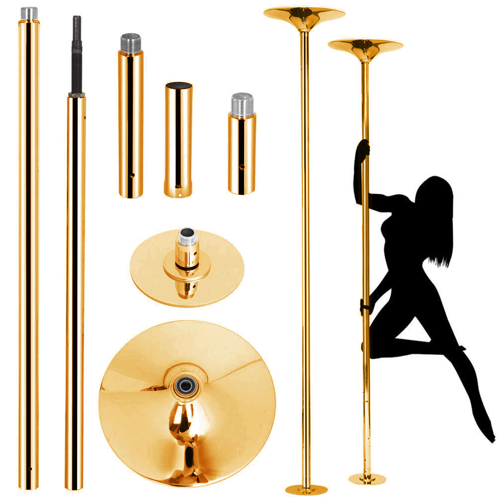 45mm Detachable Rod Home Dance 360 Rotary Training Rod Portable Fitness Exercise Kit Easy to Install
