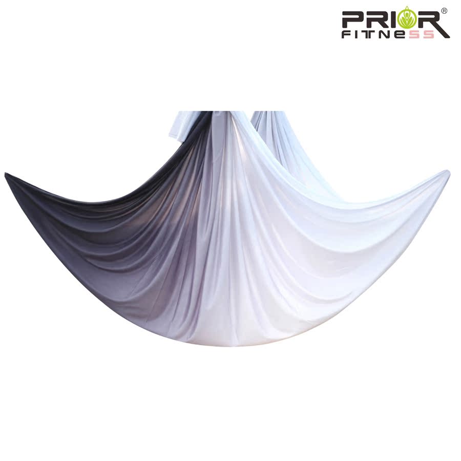 4 M aerial yoga hammock fabric home yoga color gradual layer yoga hammock sling yoga studio sling rope