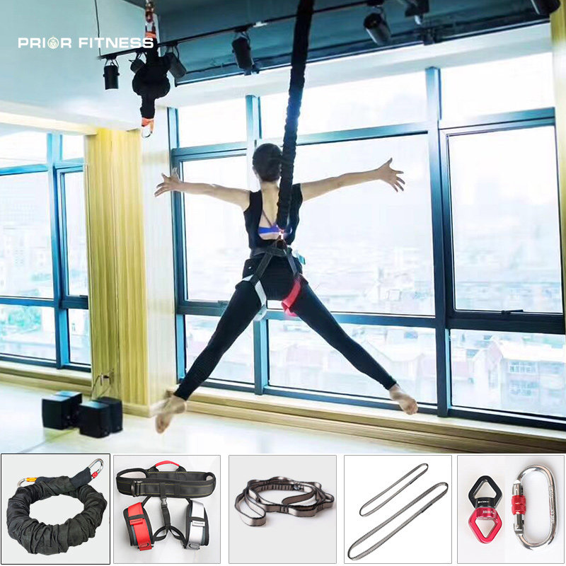 Air yoga 4D training professional resistance with household fitness equipment bungee jumping vitality with resistance rope gym