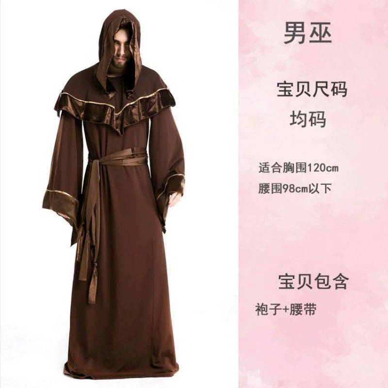 Halloween trưởng thành nam nữ Grim Reaper áo choàng phù thủy ma cà rồng phù thủy trang phục hóa trang câu chuyện cổ tích váy công chúa