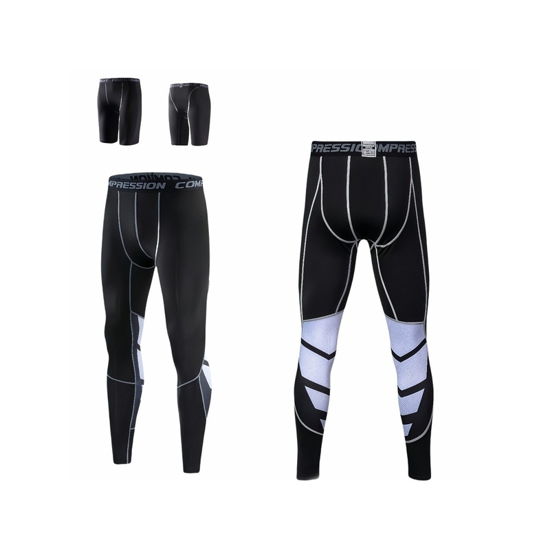 Dikarnong Quick-Drying Sports Running Shorts for Men, Summer Fitness Running Basketball Volleyball Training Compression Base Layer Tight Shorts