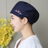 Униформа медсестры, хлопковая униформа врача, шапка, кепка