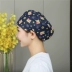 Mũ phòng mổ nữ cotton nguyên chất mũ y tế bác sĩ y tá mũ miệng nha khoa y tế mũ làm việc điều chỉnh khóa nắp tròn mũ trùm y tế mũ chụp tóc y tế 