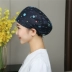 Mũ phòng mổ nữ cotton nguyên chất mũ y tế bác sĩ y tá mũ miệng nha khoa y tế mũ làm việc điều chỉnh khóa nắp tròn mũ trùm y tế mũ chụp tóc y tế 