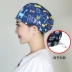 Mũ phòng mổ nữ cotton nguyên chất mũ y tế bác sĩ y tá mũ miệng nha khoa y tế mũ làm việc điều chỉnh khóa nắp tròn mũ trùm y tế mũ chụp tóc y tế 