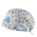 Mũ phòng mổ nữ cotton nguyên chất mũ y tế bác sĩ y tá mũ miệng nha khoa y tế mũ làm việc điều chỉnh khóa nắp tròn mũ trùm y tế mũ chụp tóc y tế 