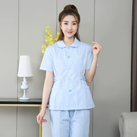 Синяя кукла, нарукавники, комплект, кукольный воротник, короткий рукав