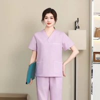 Женский женский лотосовый порошок лотоса белый край набор полиэстера хлопок без мужского стиля