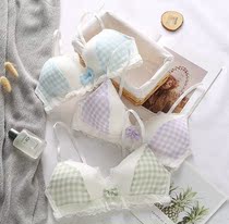 Underwear new 2021 explosion style girl student bra anti-sagging stereotype development period 18-24 years old Japanese simplicity