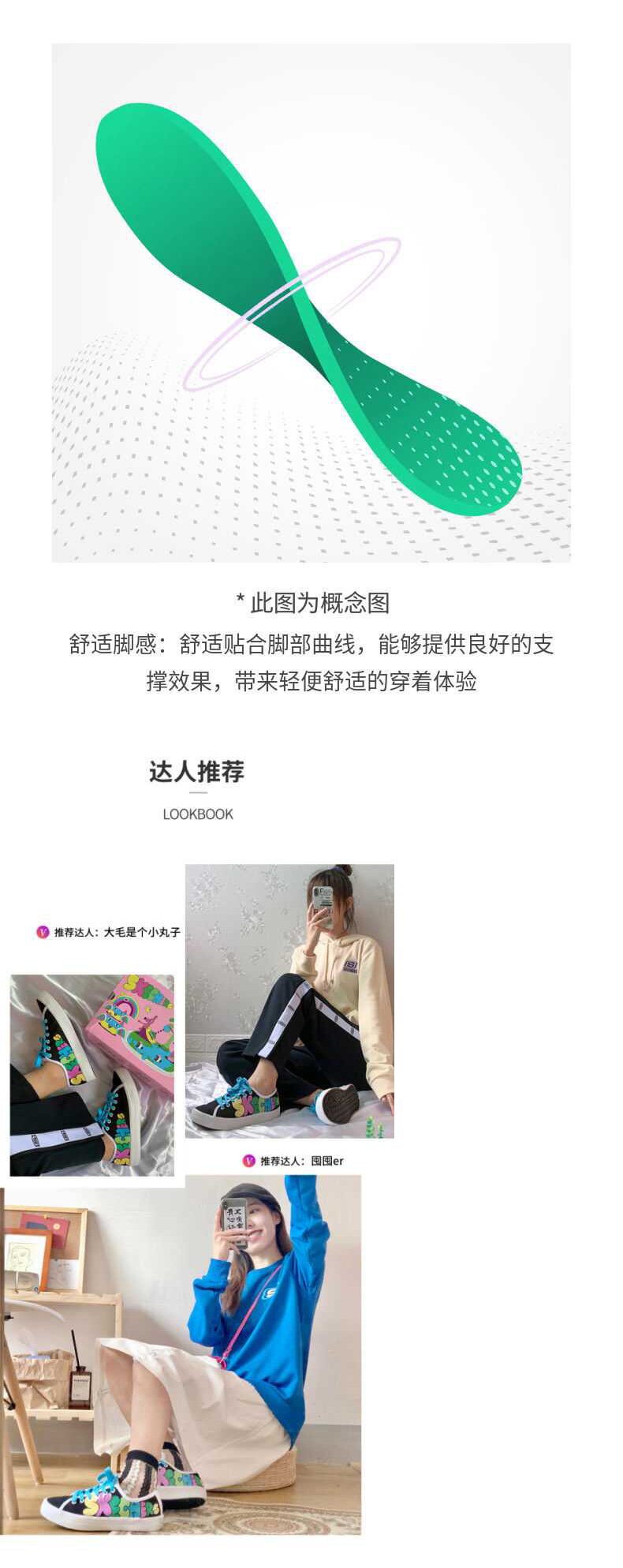 斯凯奇 女鞋 休闲运动帆布鞋 22款可选 图5