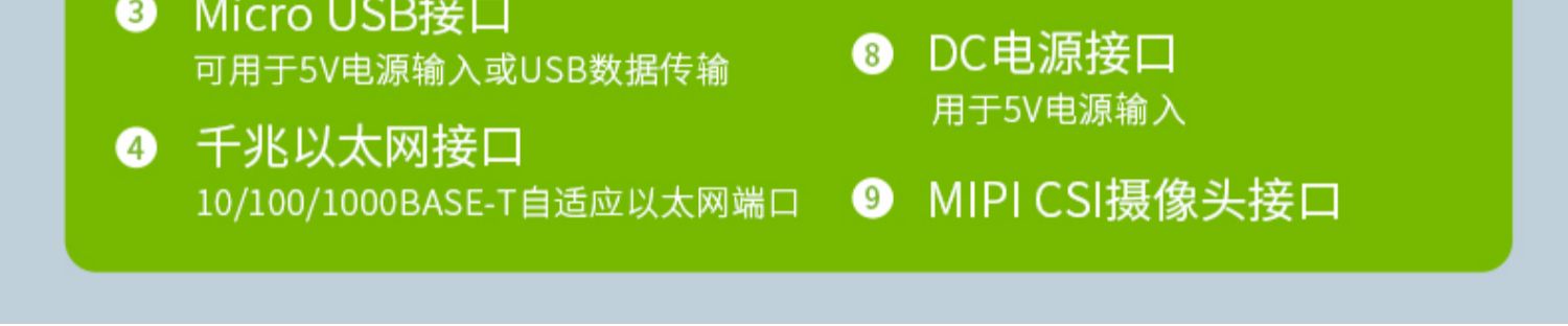 英伟达JETSON NANO 4GB开发板 TX2 NX套件AI人工智能python视觉