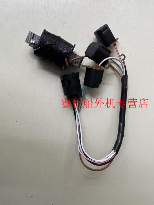 Yamaha YAMAHA60 horsepower pip-off motor motor boat hangar engine ignition coil high-pressure bag accessories-Taobao