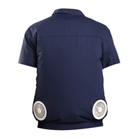 Синий аксессуар, короткий рукав