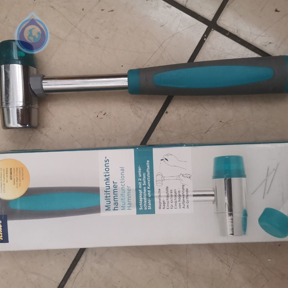 Installation of Hammer Ham Rubber Hammer Tool Multi-functional Steel Tube Handle