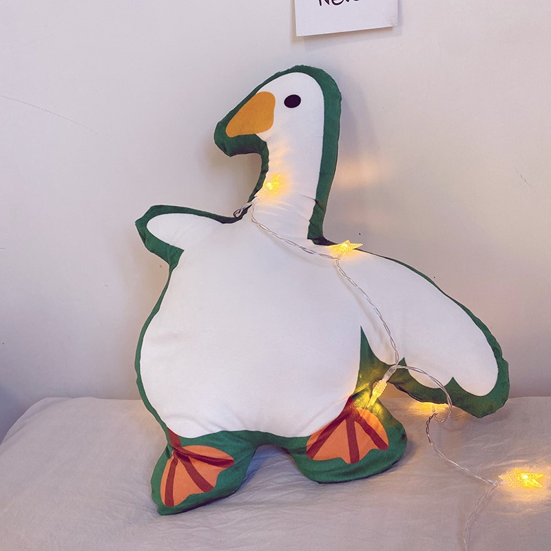 ins ~ net red duck cuddles cute with funny fun little cushions to decorate children's photographic props floating window headboard leaning back