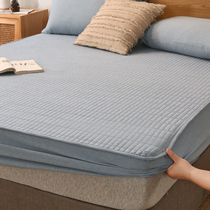 Pure cotton all-inclusive cotton cotton bedding single piece of cotton anti-slip mattress protective suit tatami bed cover Simmong dust cover