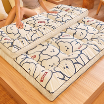 Student dormitory single mattress household tatami cushion folded sponge mattress rental room with special mattress pad