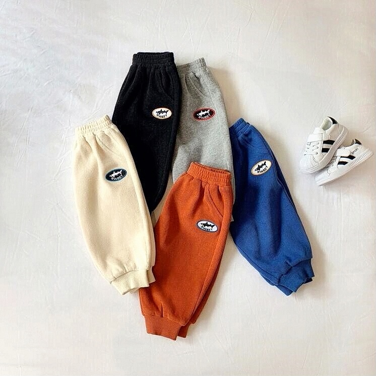 Boy's baby pants 2023 Baobab Children's autumn bunches Pants Spring Autumn New Leisure 100 Hitch Baby Pants Man-Taobao