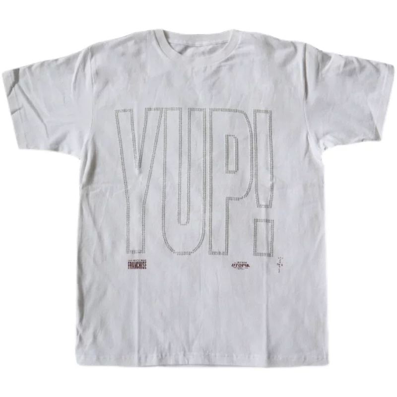 Футболка Travis Scott Cactus Jack Franchise Tee Yup TS мужская коротким рукавом