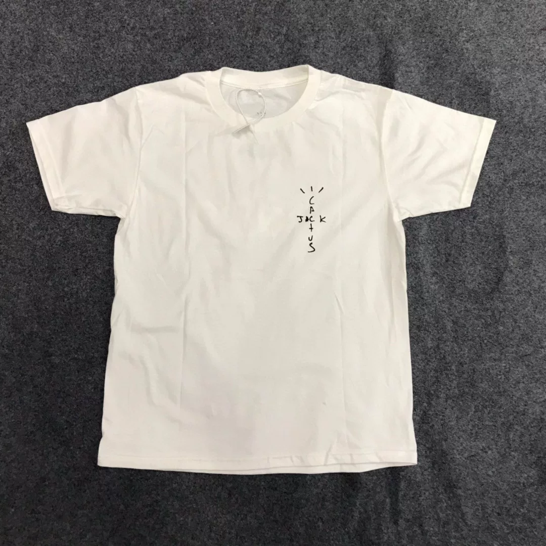 [Travis Scott Cactus Jack Boys Cracked Tee 裂纹男女短袖T恤潮]