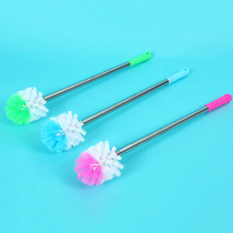  Toilet Toilet brush Toilet suction dredging Stainless steel 4-1 long handle Bathroom toilet decontamination cleaner pack