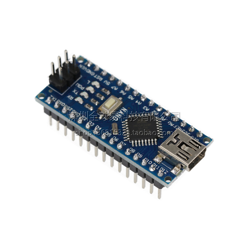 2014版本 nano V3.0 ATMEGA328P 改进版 已焊接 无配线SUNLEPHANT