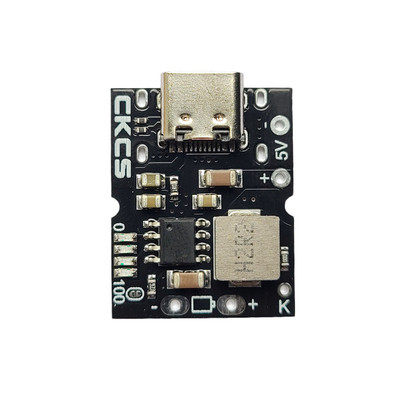 高精度5V2A充放电一体模块 Type-C输入 兼容4.2V/4.35V锂电池