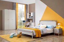 Factory Group Purchase 860305 Childrens Bed Wardrobe Desk Rack Teenagers Bedroom Modern Simple