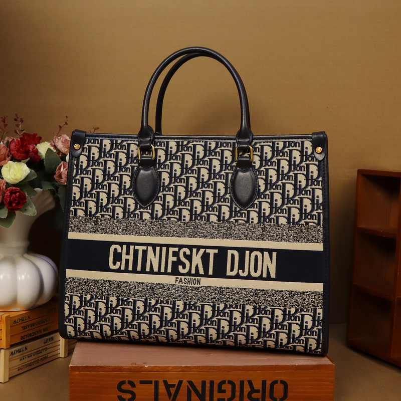 Popular Floral Print Tote Bag for Women, Large Capacity Handbag, Commuter Shoulder Bag, High-End Fashion Briefcase, Trendy