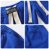 Мужские хлопковые летние шорты, спортивные штаны, подходит для подростков, изысканный стиль