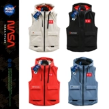 Демисезонный жилет с пухом, куртка для влюбленных с капюшоном, китайский стиль