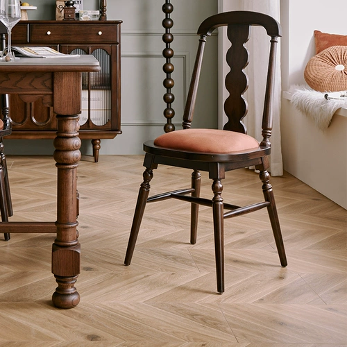 Лента из натурального дерева, стульчик для кормления, в американском стиле, французский ретро стиль