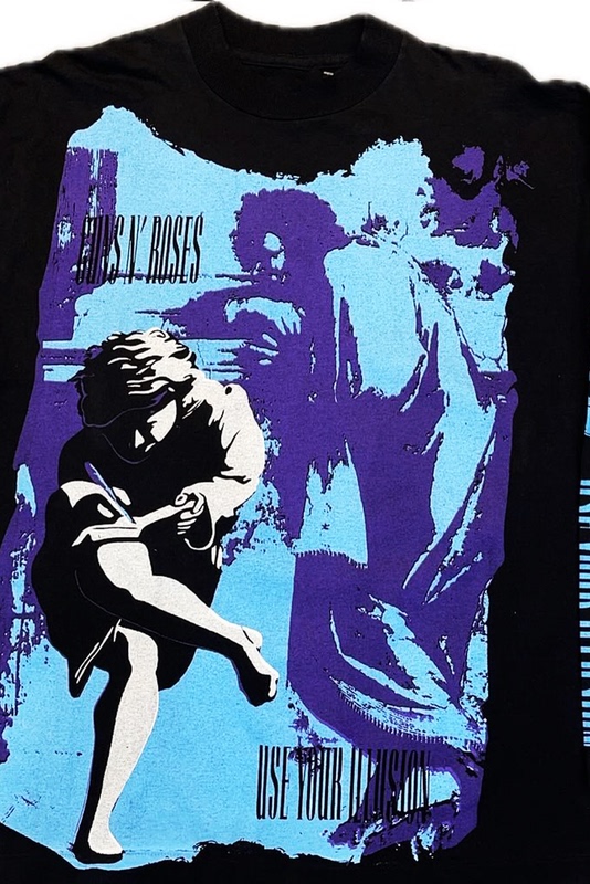 Guns N Roses Black Longsleeve Guns N Roses Hip-Hop Casual Long-Sleeved T-Shirt