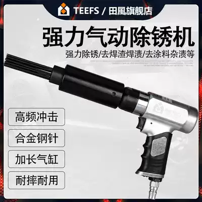 Tian Feng powerful pneumatic rust remover rust remover Marine needle type impact rust removal gun Air shovel air hammer derusting tool