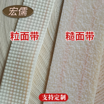 Polyurethane roller with rough leather grained anti-slip leather rubber spiked leather roller belt roller belt with rolling machine rubber
