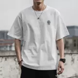 Tide, летняя японская ретро трендовая универсальная футболка с коротким рукавом для отдыха