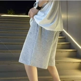 Модные трендовые шорты, летние штаны для отдыха, свободный прямой крой, в корейском стиле