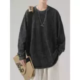 Демисезонный ретро лонгслив, толстовка, в американском стиле