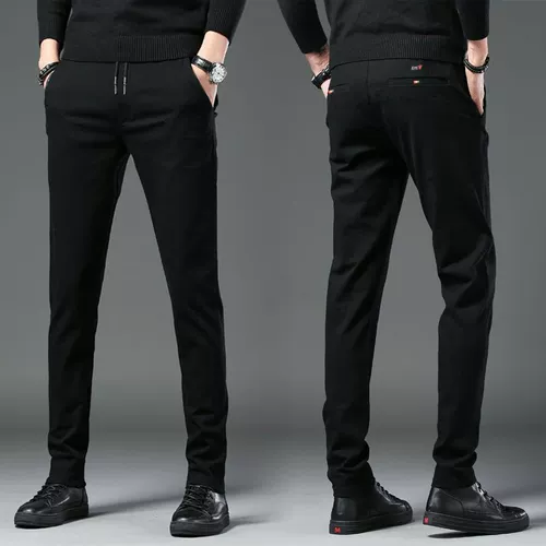 Демисезонные эластичные штаны для отдыха, свободный прямой крой, в корейском стиле, оверсайз