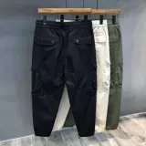 Мужские летние тонкие штаны для отдыха, свободный крой