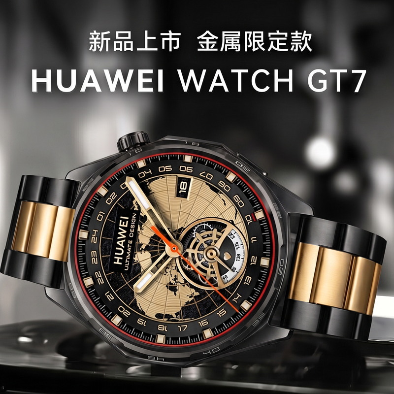 【Three-Bead Metal Limited Edition】Huawei Watch Watch Gt7 Smartwatch Multi-Dimensional Emotional Health Bluetooth Calling New Gt7 Sports Watch Gift for Boyfriend Official Flagship Authentic Product 【Three-Bead Metal Limited Edition】Huawei Watch Watch Gt7 Smartwatch Multi-Dimensional Emotional Health Bluetooth Calling New Gt7 Sports Watch Gift for Boyfriend Official Flagship Authentic Product