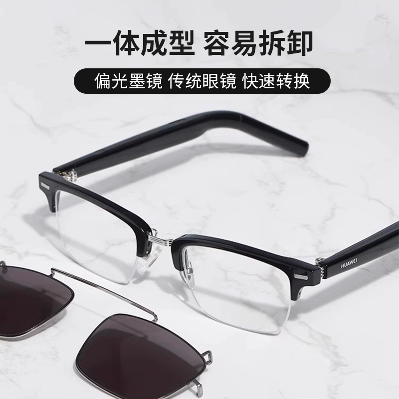 Подходит для умных очков Huawei 2, зажим для солнцезащитных очков, новый зажим для поляризованных солнцезащитных очков, титановый пустой зажим для вождения, рыбалки