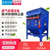  Pulse bag dust collector Central dust removal woodworking industry dust filter silo top construction boiler collection environmental protection equipment