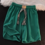 Ретро летние повседневные брюки подходит для мужчин и женщин, баскетбольные спортивные шорты, в американском стиле, свободный крой