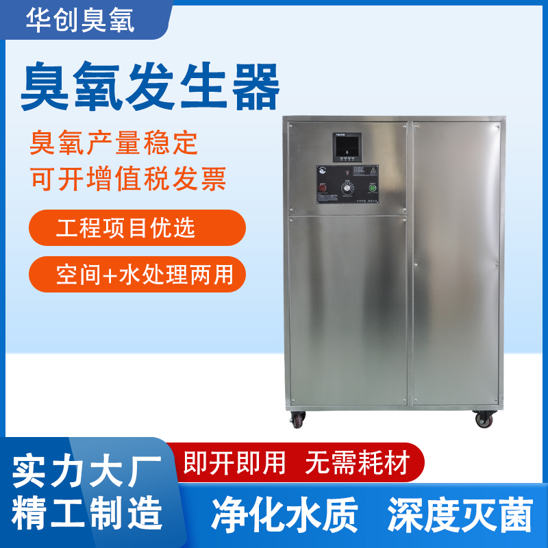 30g50g80g100g ozone generation sewage treatment aquaculture drinking water bottled water decolorization disinfection machine