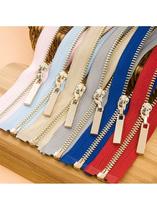 Hot selling pure copper No. 3 metal zipper closed tail zipper dress back brushed neckline clothes zipper accessories