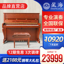 (2021 new and new upgrade) Xinghai piano AC300S new vertical retro European palace performance piano
