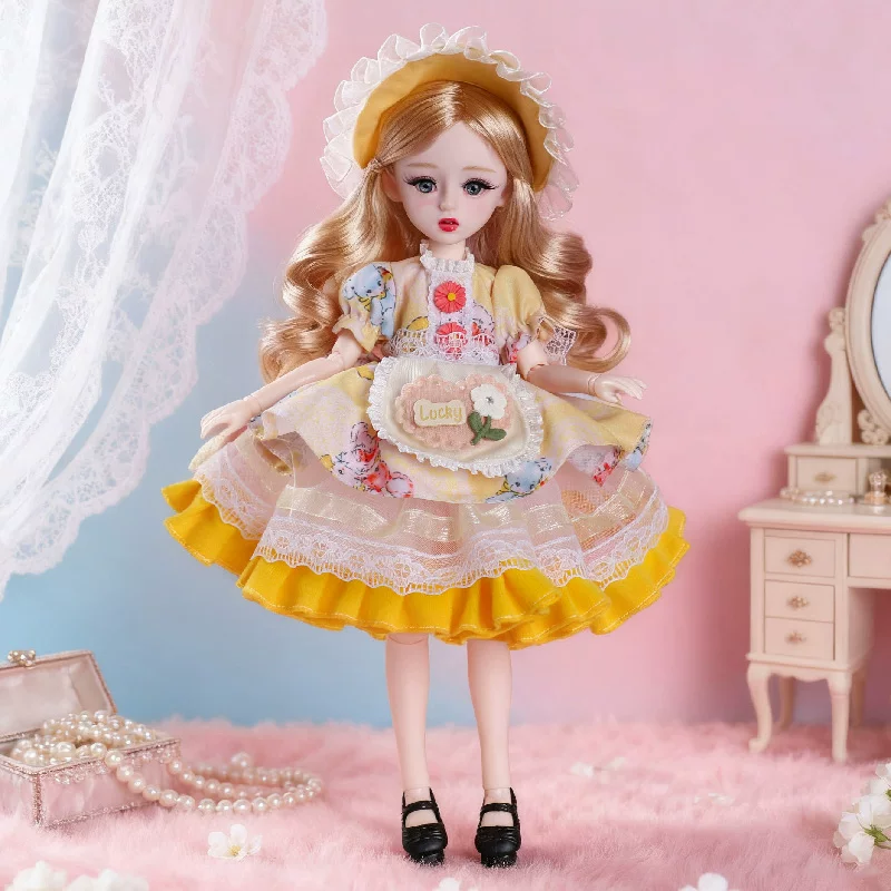 Кукла для наращивания ресниц, игрушка, ручная роспись, 32