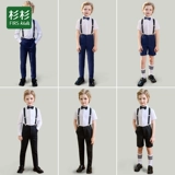 Детский классический костюм для мальчиков, платье девочки цветочницы, комбинезон, пианино, наряд для музыкальных выступлений, благородный крой