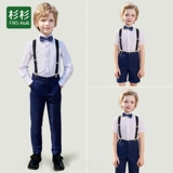 Детский классический костюм для мальчиков, платье девочки цветочницы, комбинезон, пианино, наряд для музыкальных выступлений, благородный крой